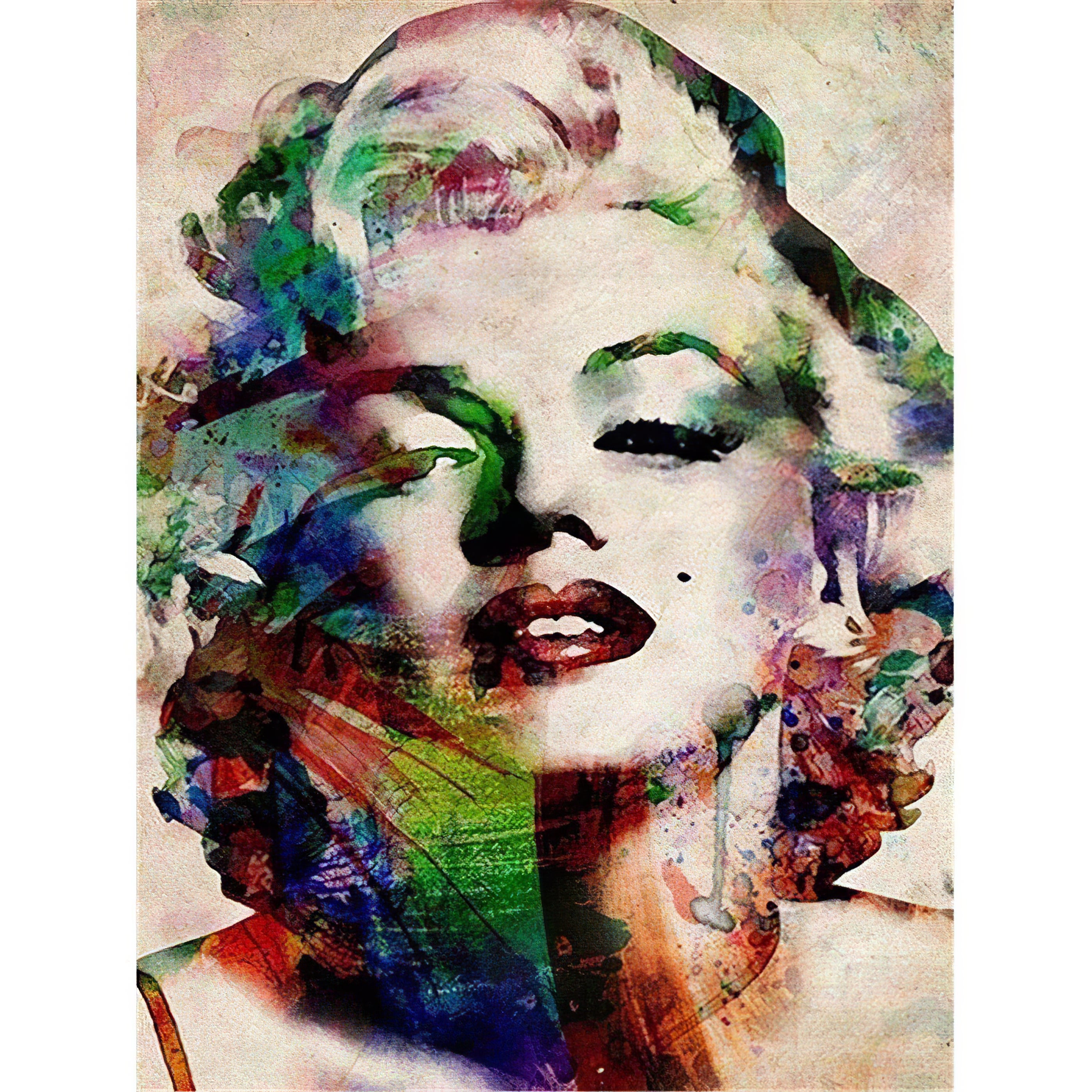Le visage merveilleux de Marilyn Monroe