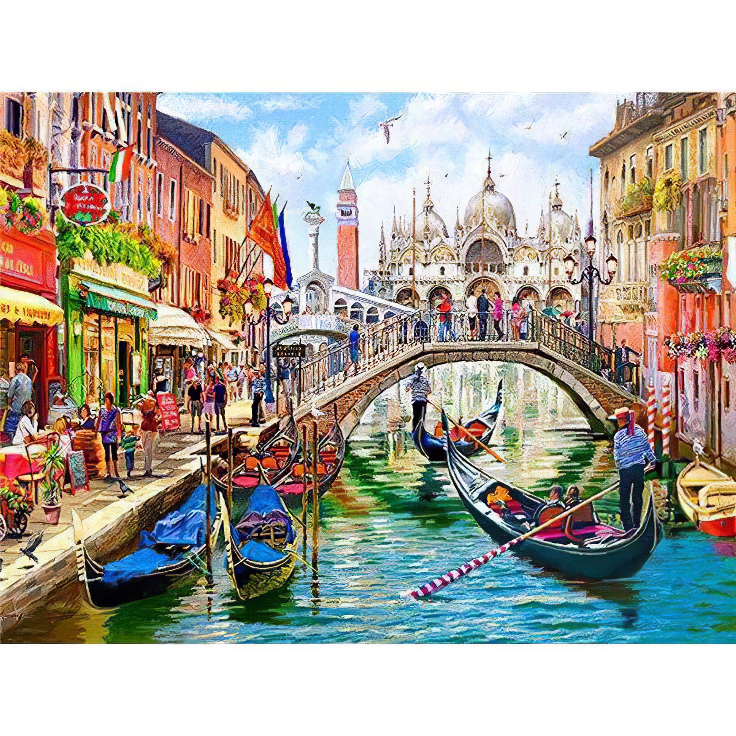 Voyage en bateau sur les canaux de Venise