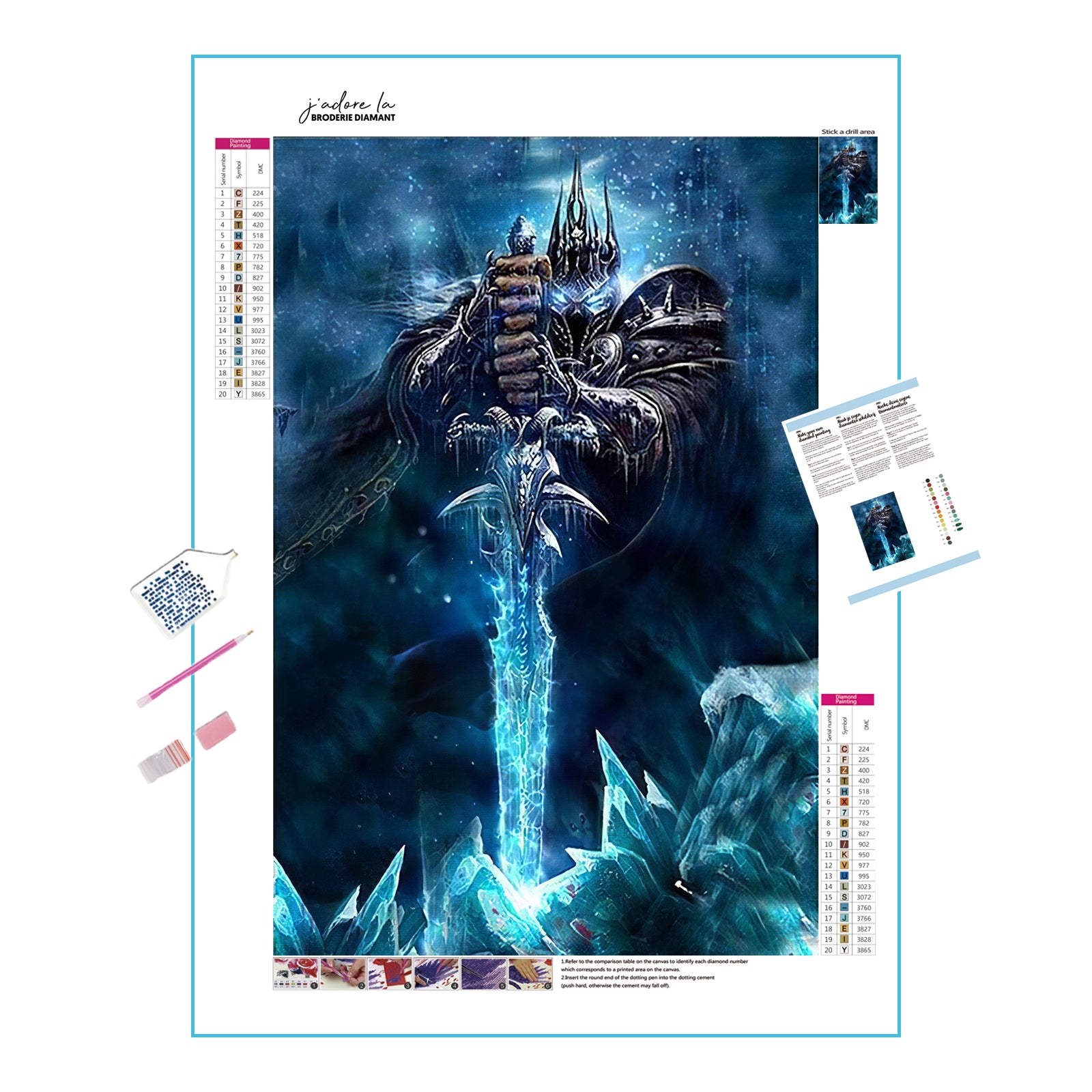 Broderie Diamant - World of Warcraft: Wrath of the Lich King