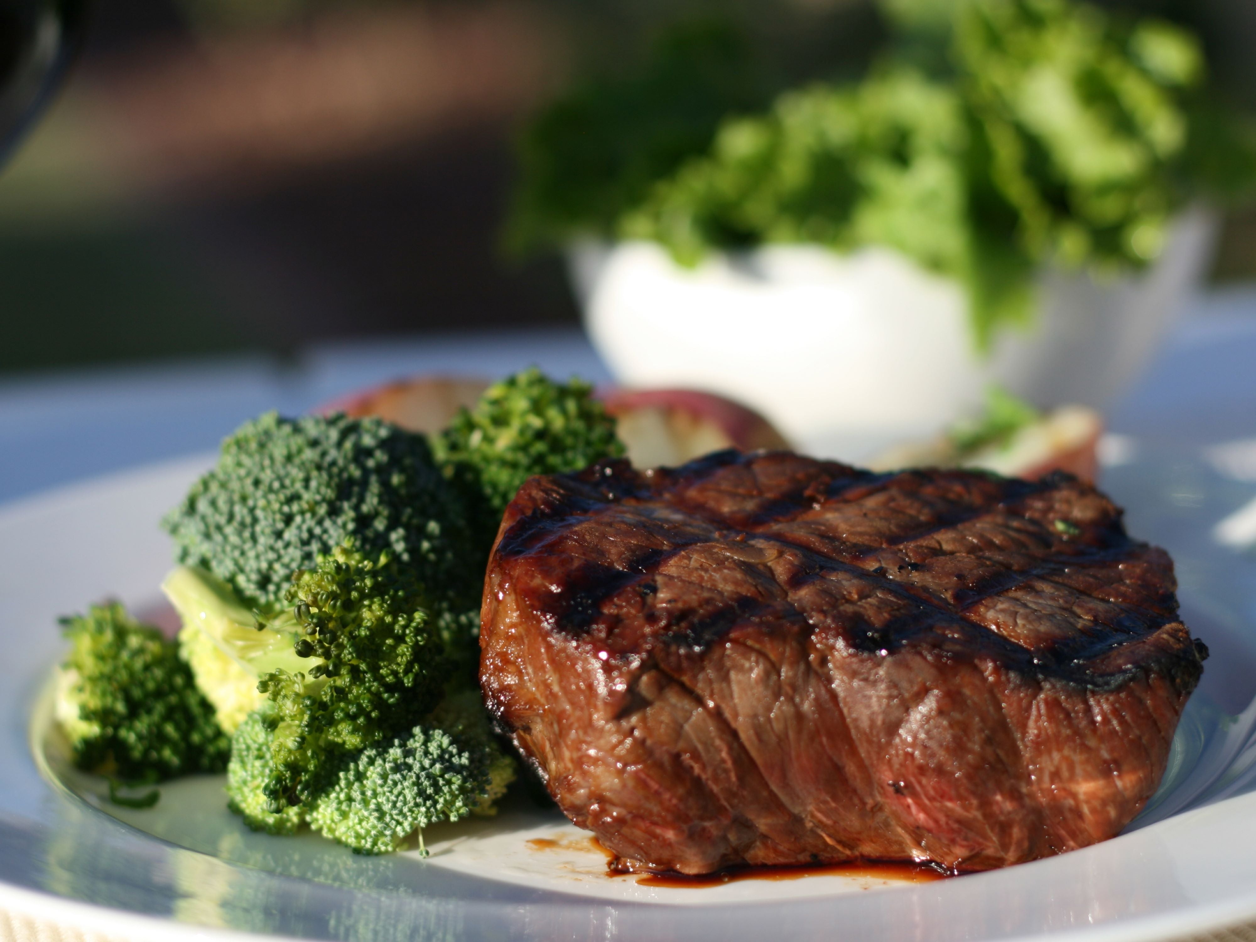 Steak Brocoli Décor Cuisine